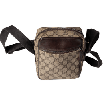 Authentic, Pre-owned, Unisex GucciSupreme GG Monogram Crossbody Bag