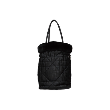 Bolso con ribete de piel de Christian Dior