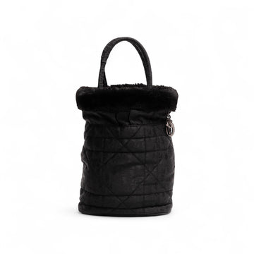 Authentic, Pre-owned Christian Dior Fur-Trimmed Bag