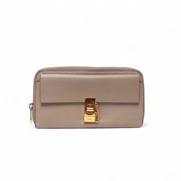 Authentic, Pre-owned Chloe Lambskin "Drew" Wallet