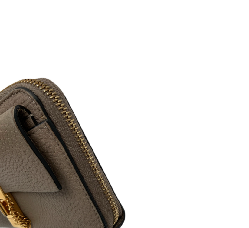 Authentic, Pre-owned Chloe Lambskin "Drew" Wallet