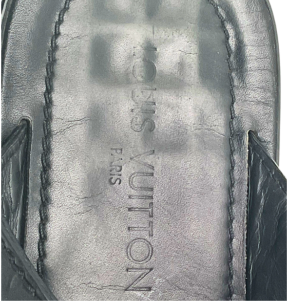 Sandalias de piel con monograma de Louis Vuitton para hombre