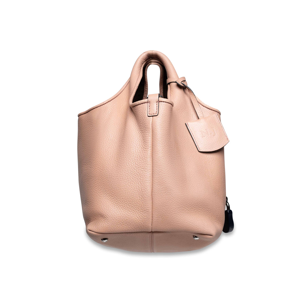 Bolso tote Loewe Calle Lock, rosa