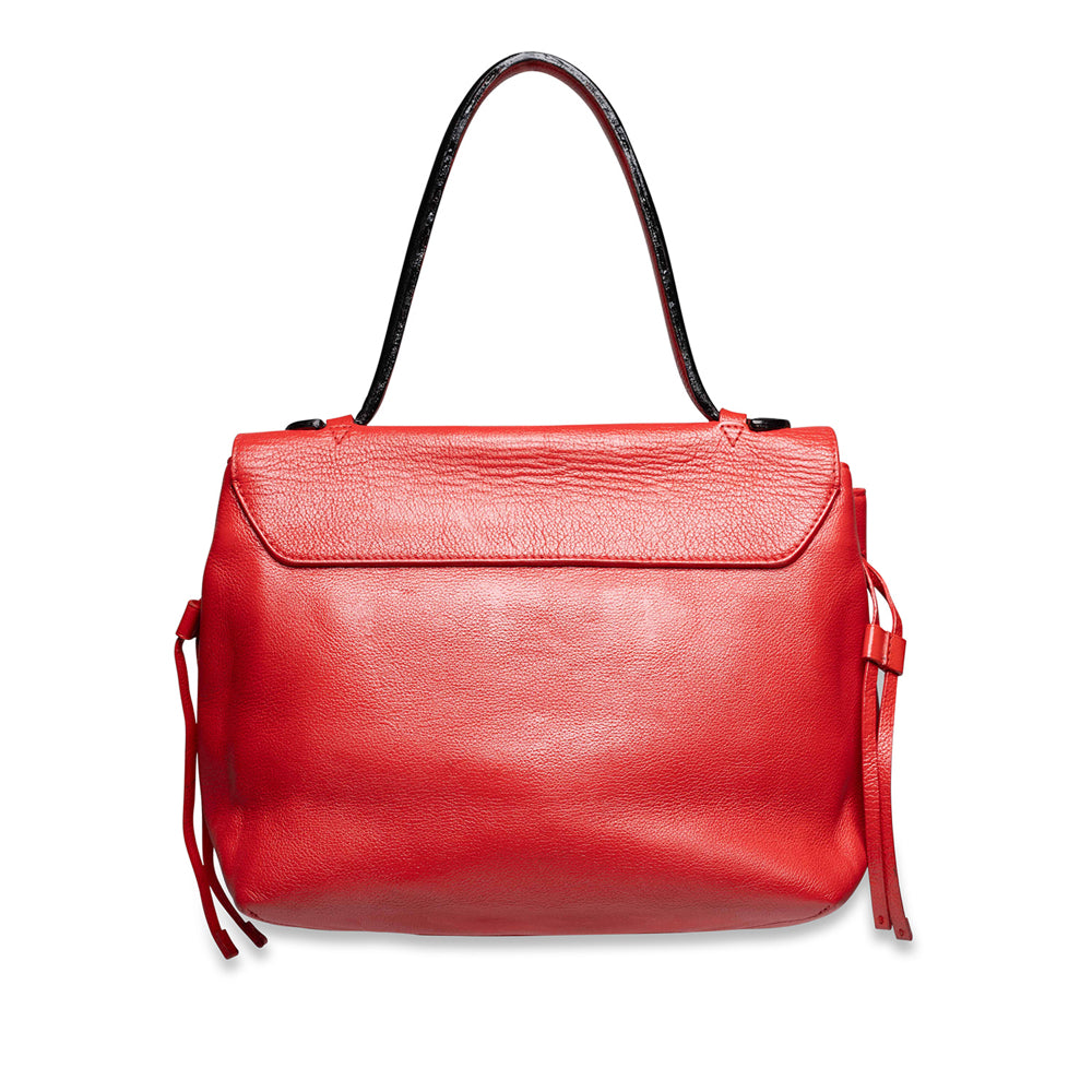 Bolso Louis Vuitton Lockme Taurillon, rojo