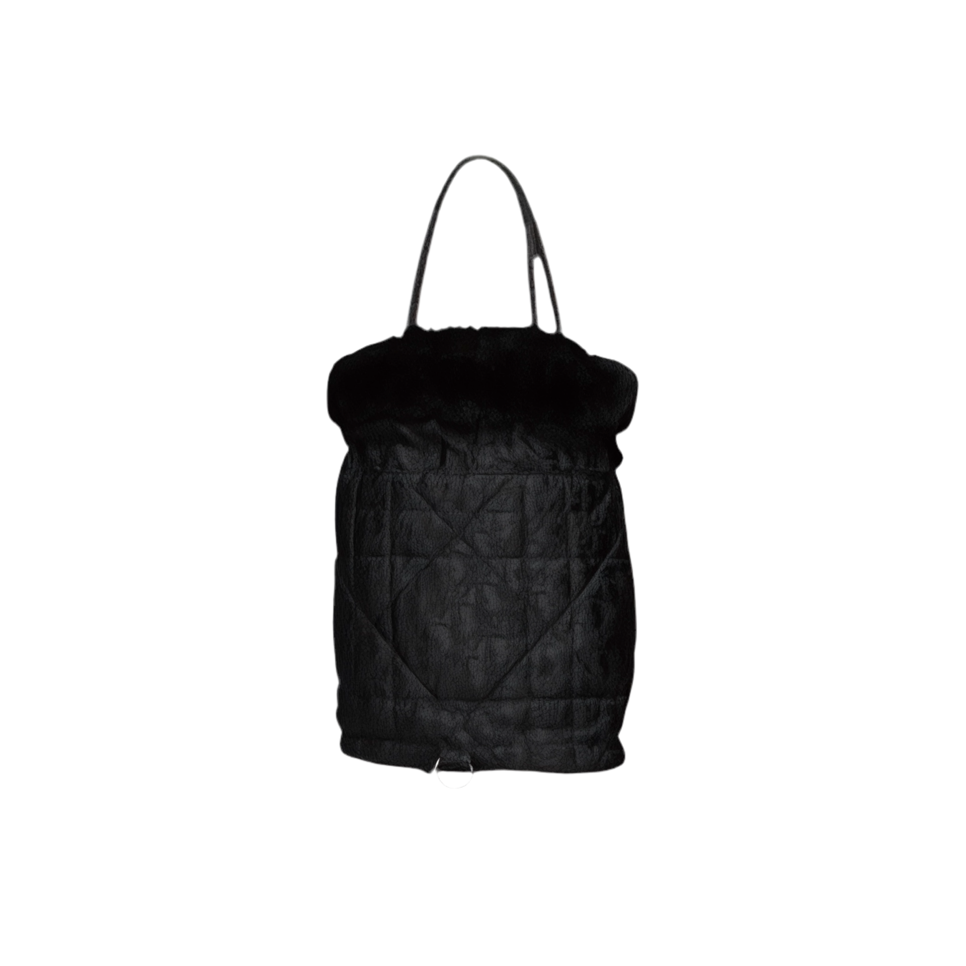 Bolso con ribete de piel de Christian Dior