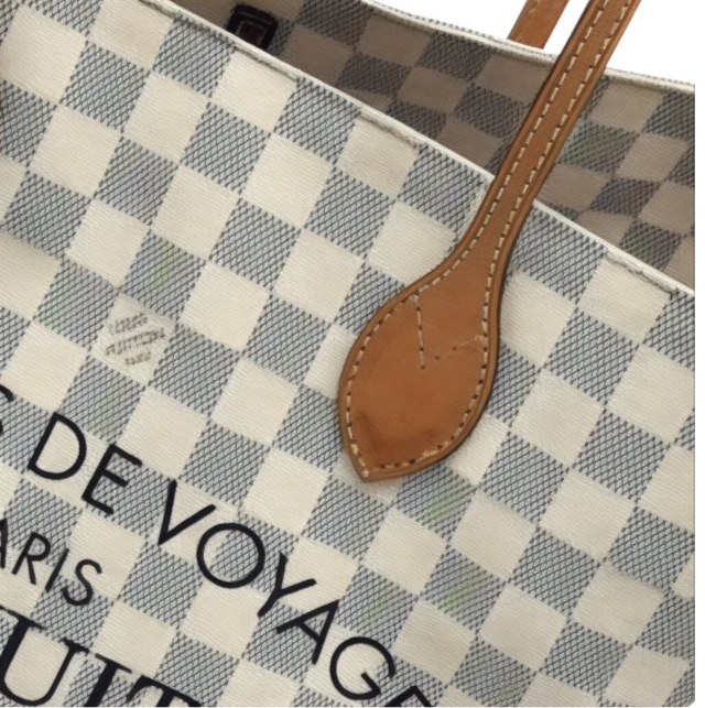 Louis Vuitton Articles De Voyage Travel MM Einkaufstasche