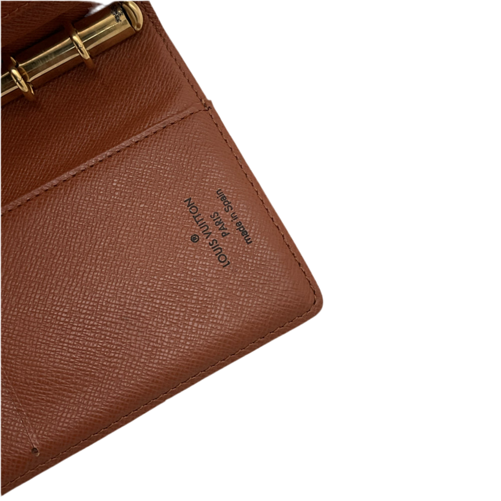 Louis Vuitton 6-Ring-Monogramm-Organizer/Agenda-Cover