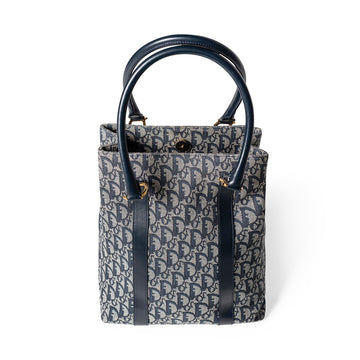 Christian Dior Trotter Tragetasche, Marineblau