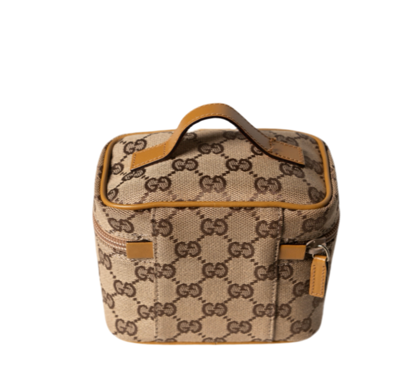 Gucci Mini-Kosmetikkoffer, Beige