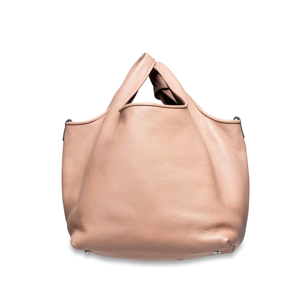 Bolso tote Loewe Calle Lock, rosa