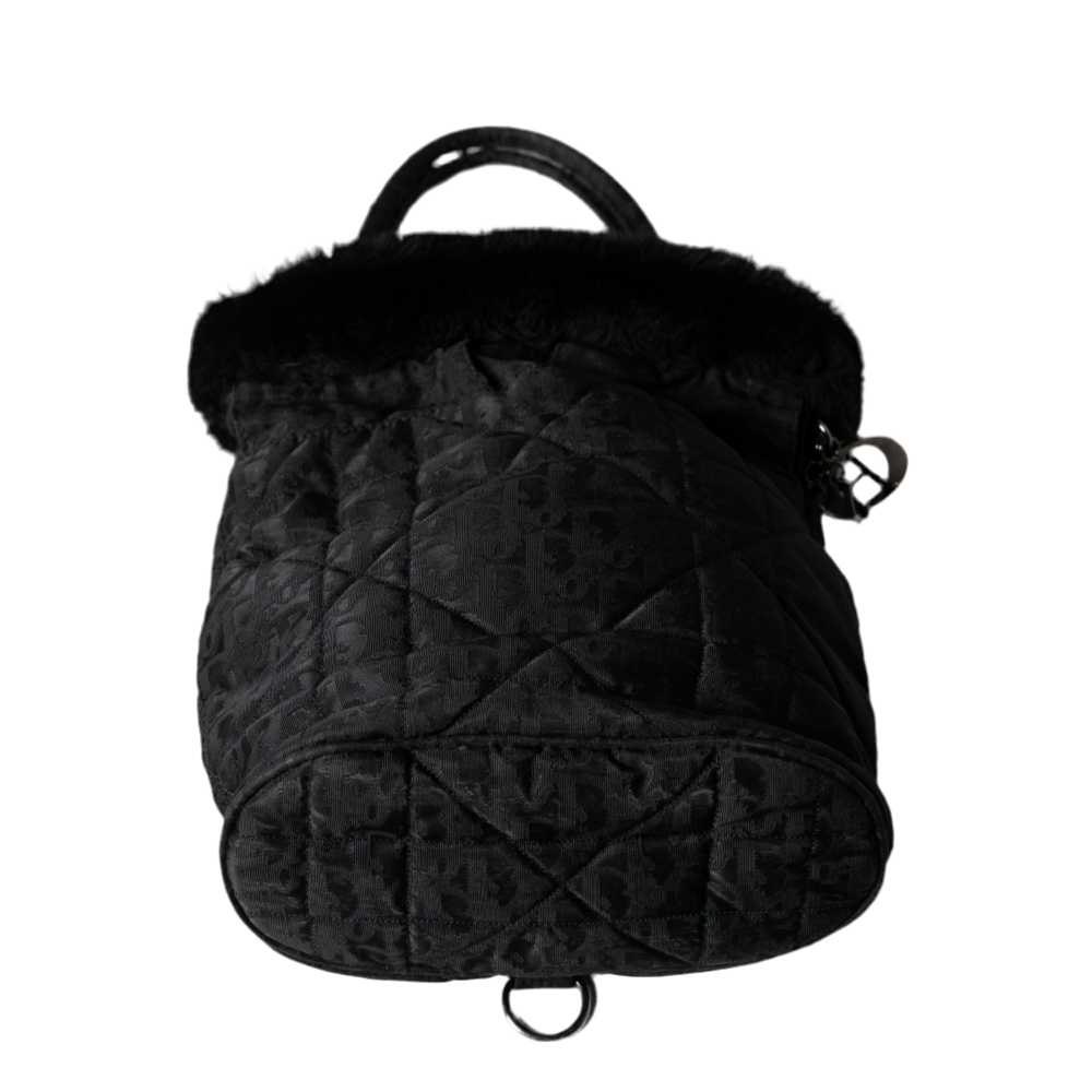 Bolso con ribete de piel de Christian Dior