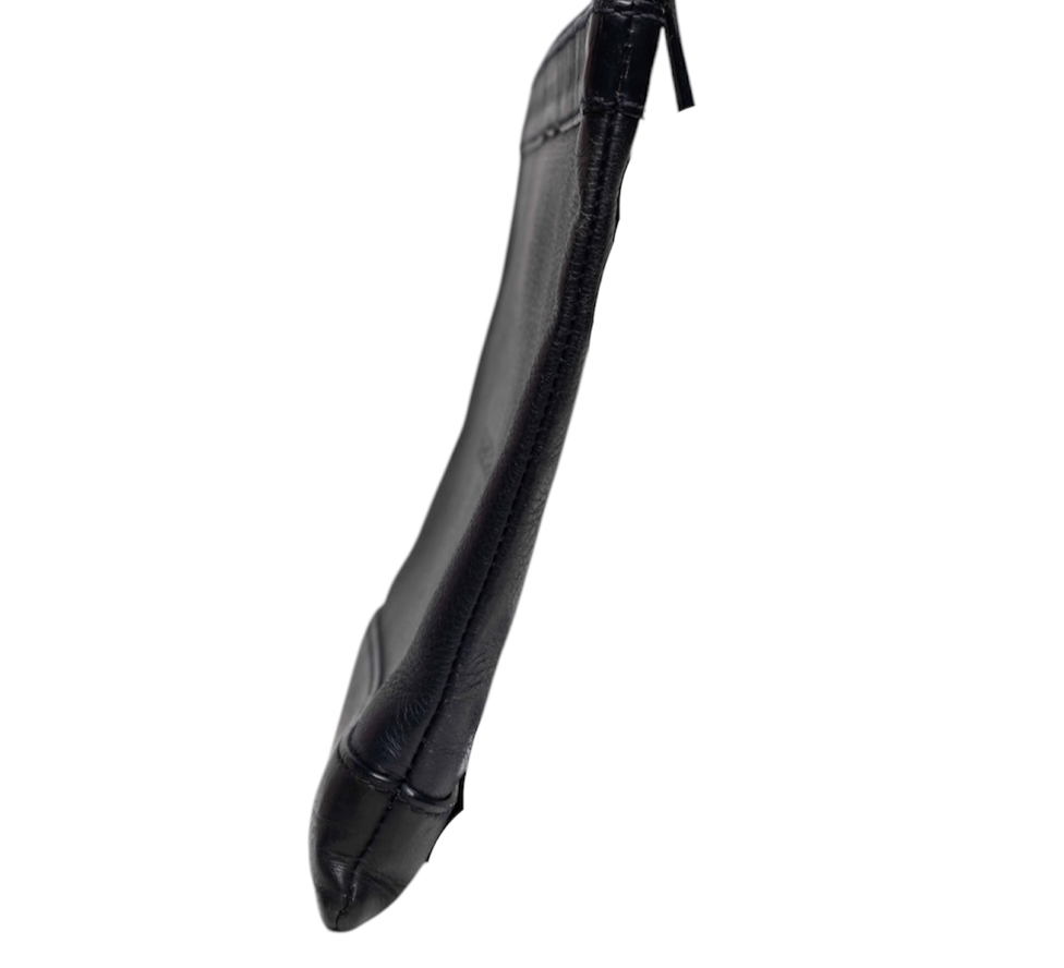 Bolso de mano unisex de piel Balenciaga, negro