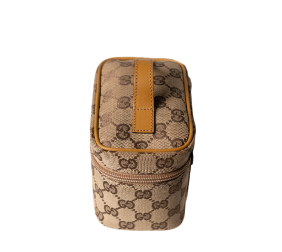 Gucci Mini-Kosmetikkoffer, Beige