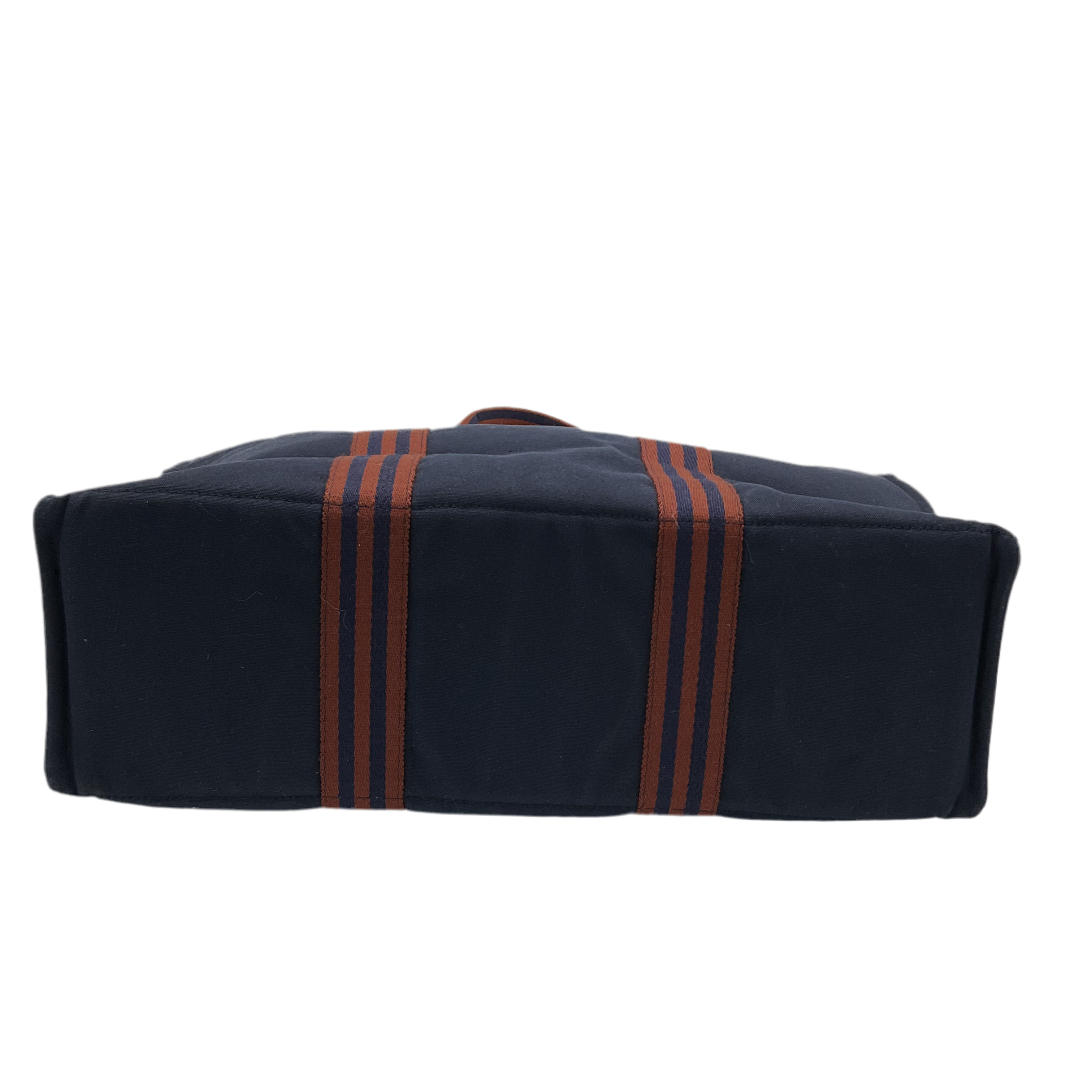 Hermes Toile Fourre Toute PM, Blue