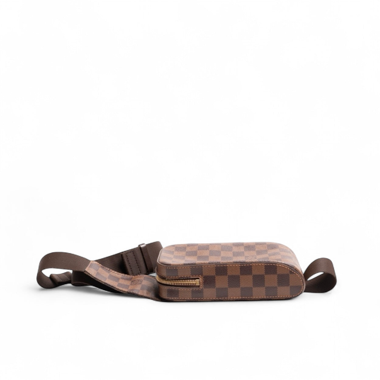 Authentic, Pre-owned Louis Vuitton Ebene Damier Geronimos Sling Blag