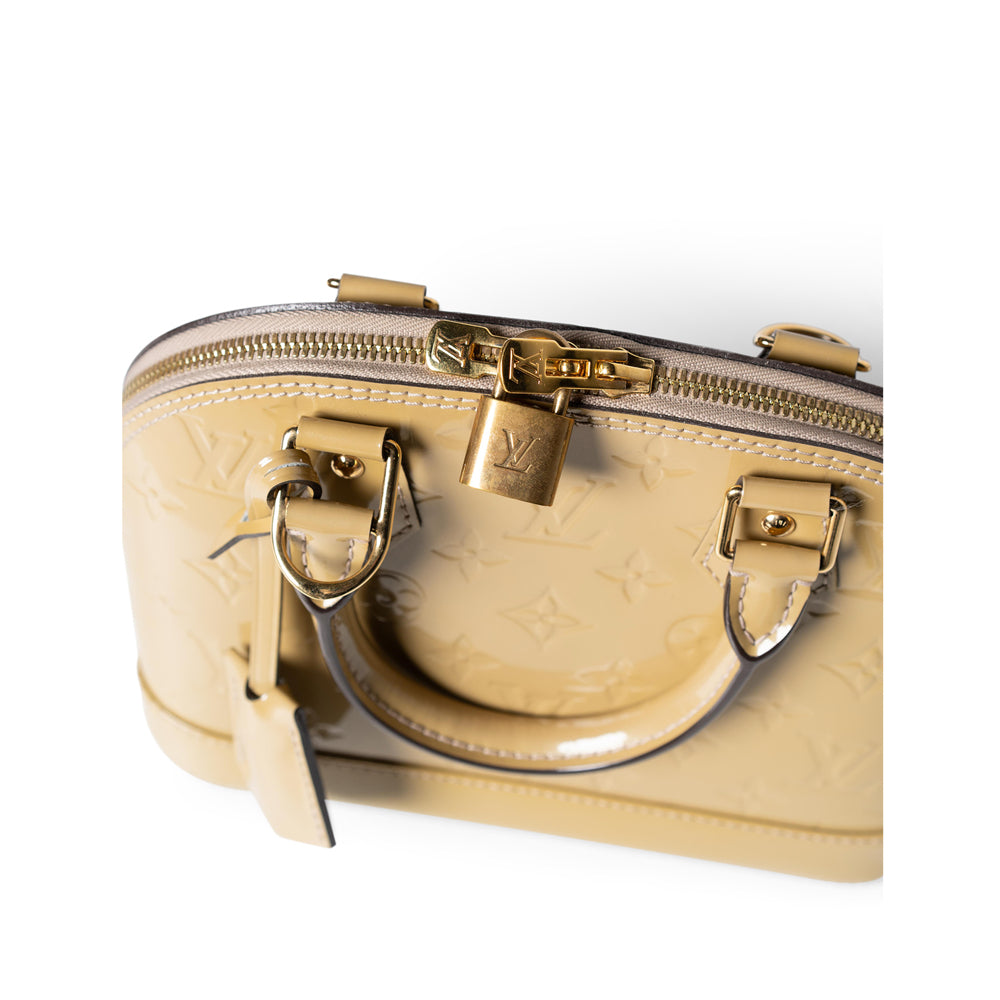 Louis Vuitton Bolso Vernis Alma BB, Verde