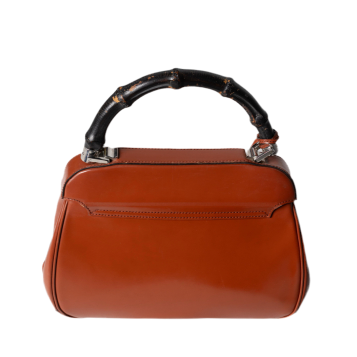 Gucci Bamboo Top- handle Lady Lock Bag
