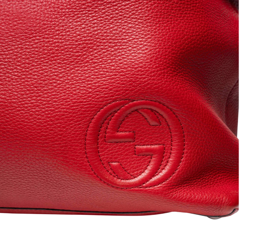 Bolso tote Gucci Cellarius Working, color Tabasco