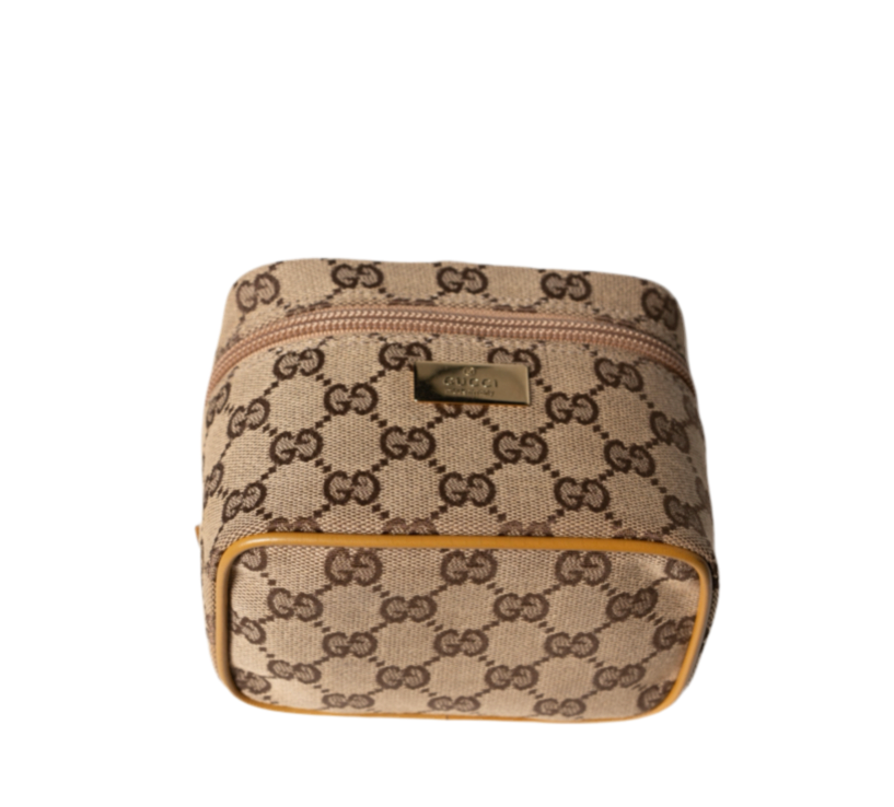 Gucci Mini-Kosmetikkoffer, Beige
