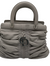 Christian Dior Leather Karenina Bag, Gray