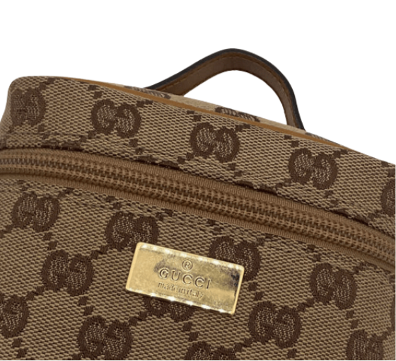Gucci Mini-Kosmetikkoffer, Beige