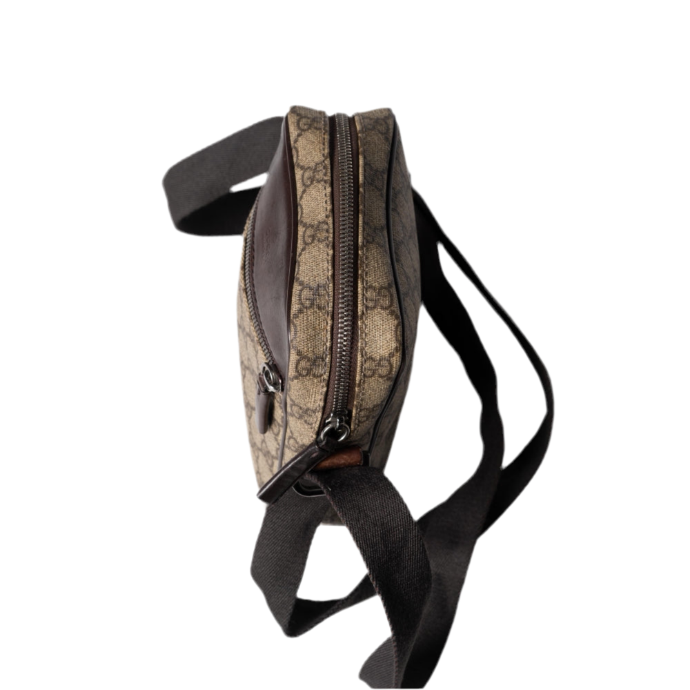 Bolso bandolera unisex Gucci Supreme con monograma GG