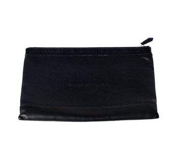 Bolso de mano unisex de piel Balenciaga, negro