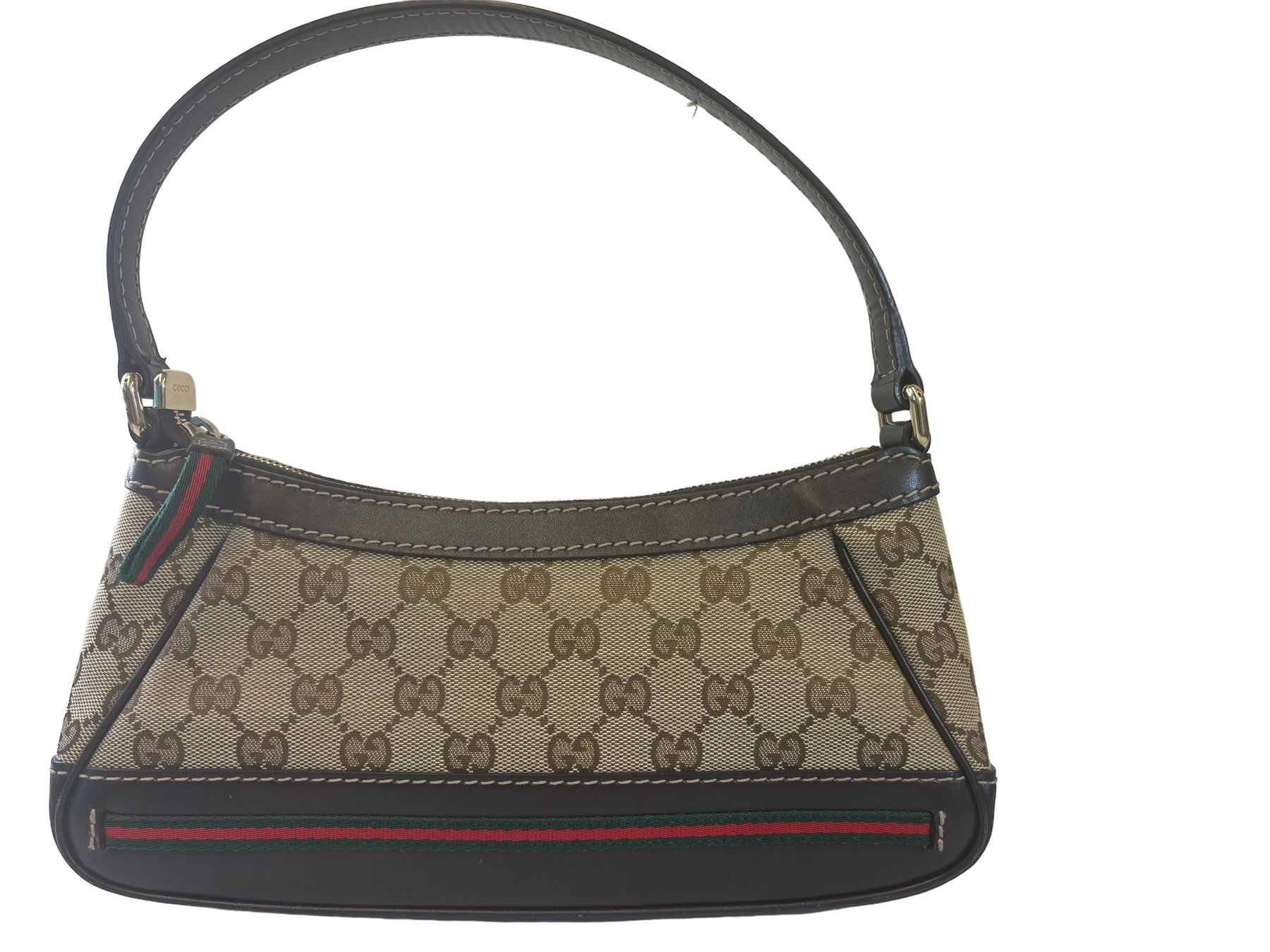 Gucci Web Princy Canvas Pochette