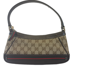 Gucci Web Princy Canvas Pochette