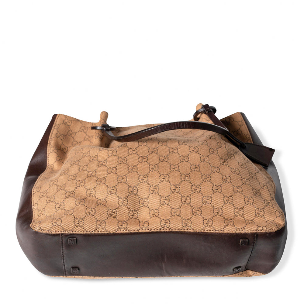Bolso tote con monograma vintage de Gucci