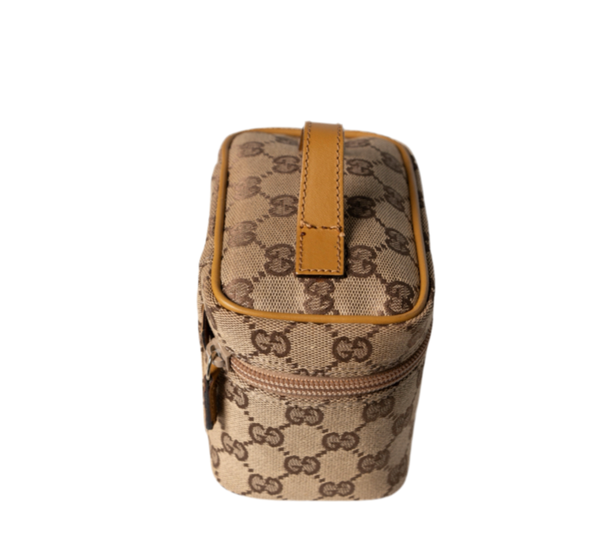 Gucci Mini-Kosmetikkoffer, Beige