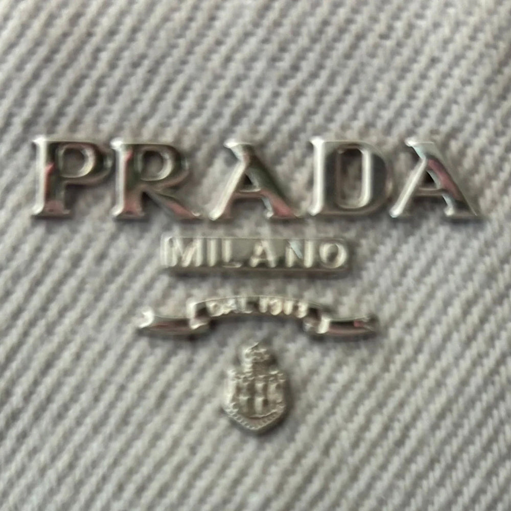 Bolso de mano/de mano de mezclilla Prada