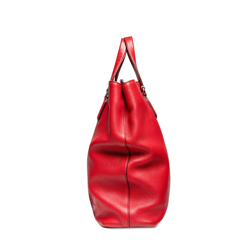 Bolso tote Gucci Cellarius Working, color Tabasco