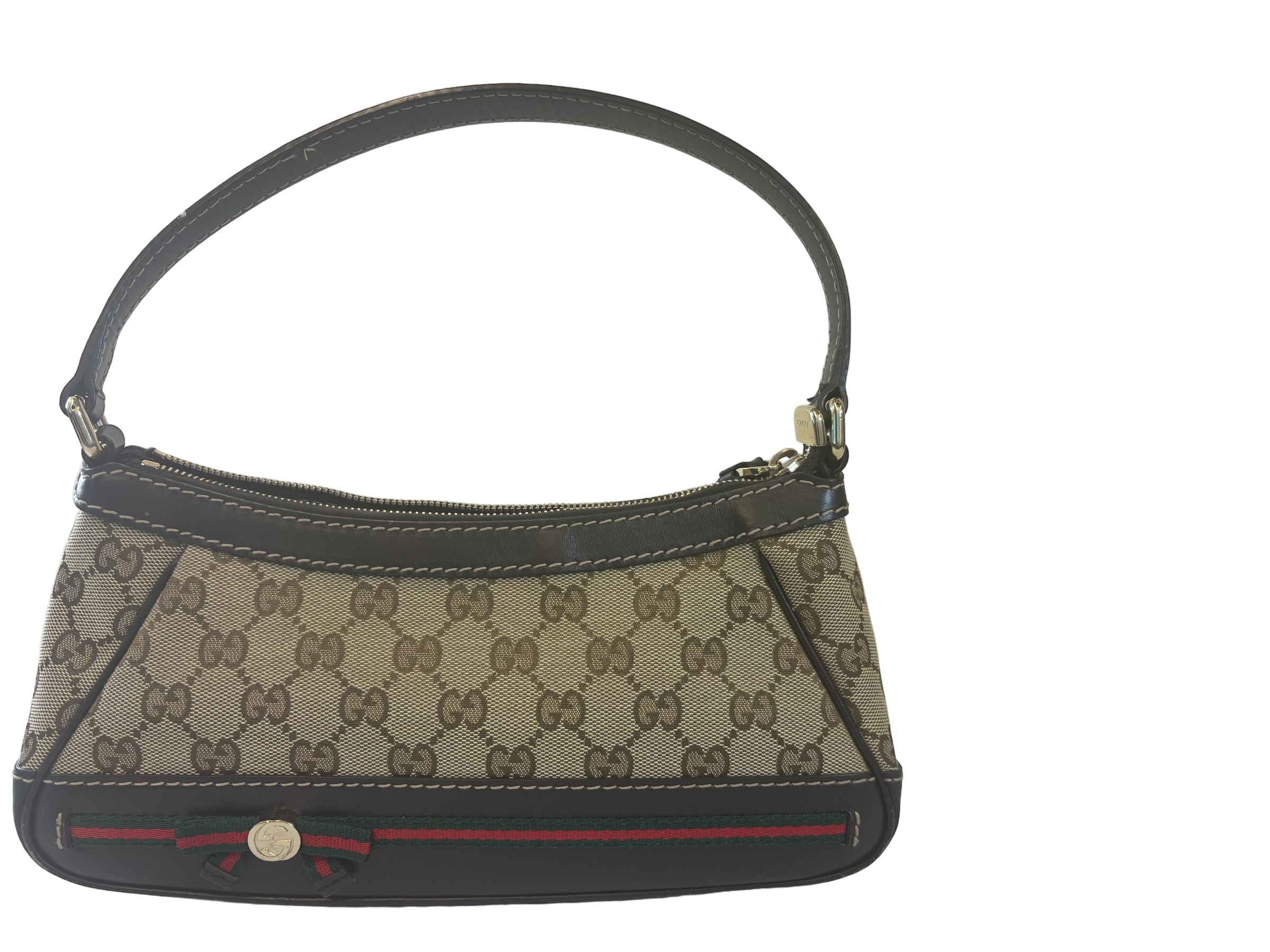 Gucci Web Princy Canvas Pochette