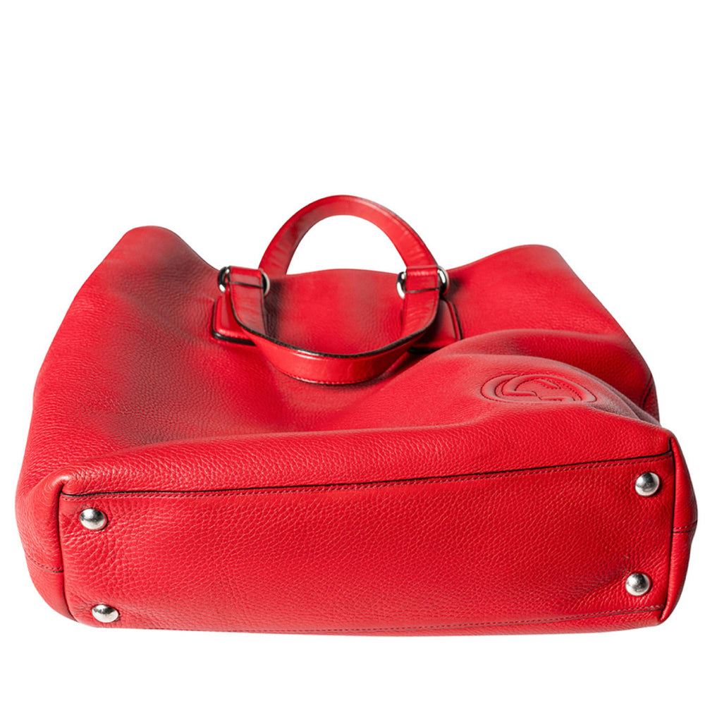 Bolso tote Gucci Cellarius Working, color Tabasco