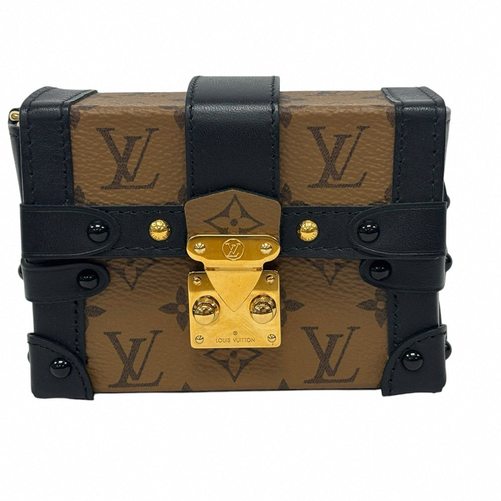 Louis Vuitton Monogram Reverse Essential Trunk Bag Anhänger/Armband