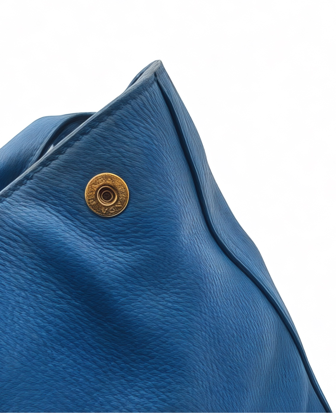 Authentic, Pre-owned Prada Vitello Daino Cobalt Tote Bag