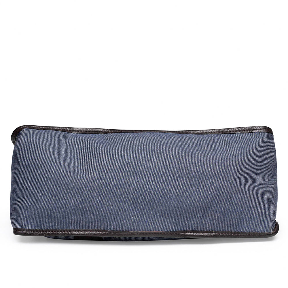 Bolso tote Fendi Denim con cremallera