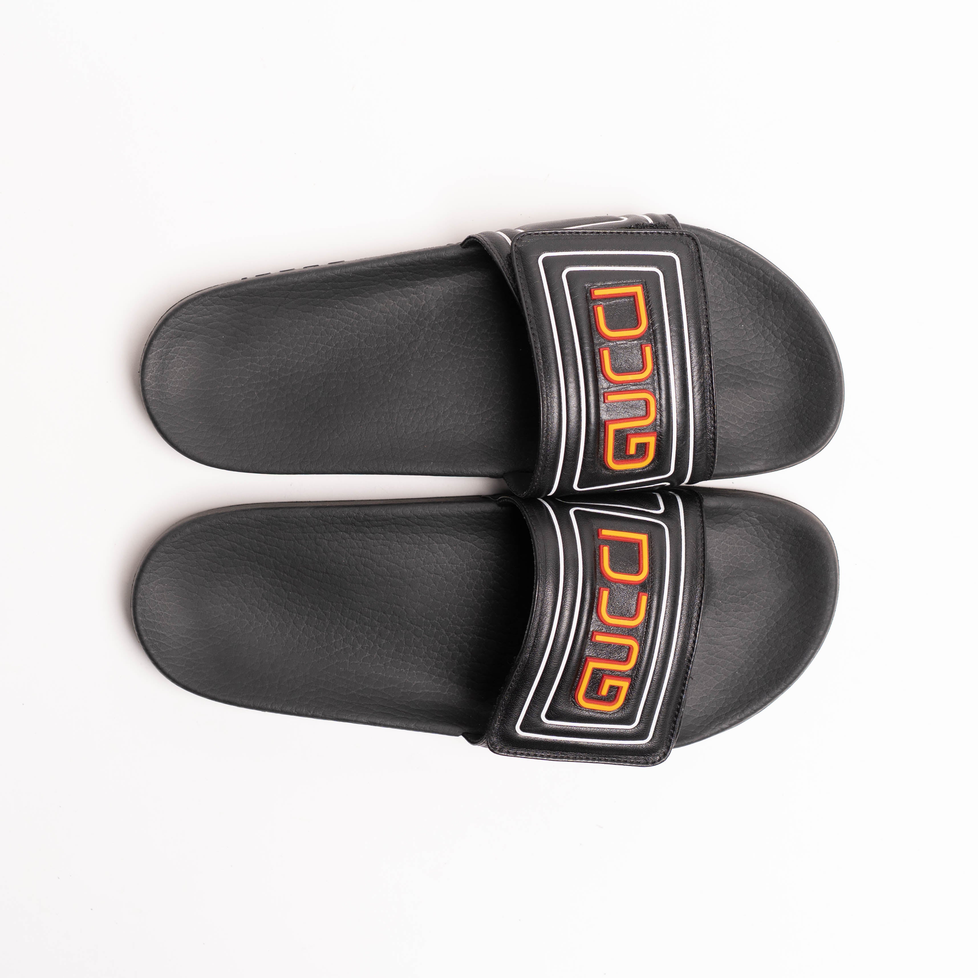 Authentic, Pre-owned Men’s Authentic, Pre-owned Gucci Pool Slides, EU 10