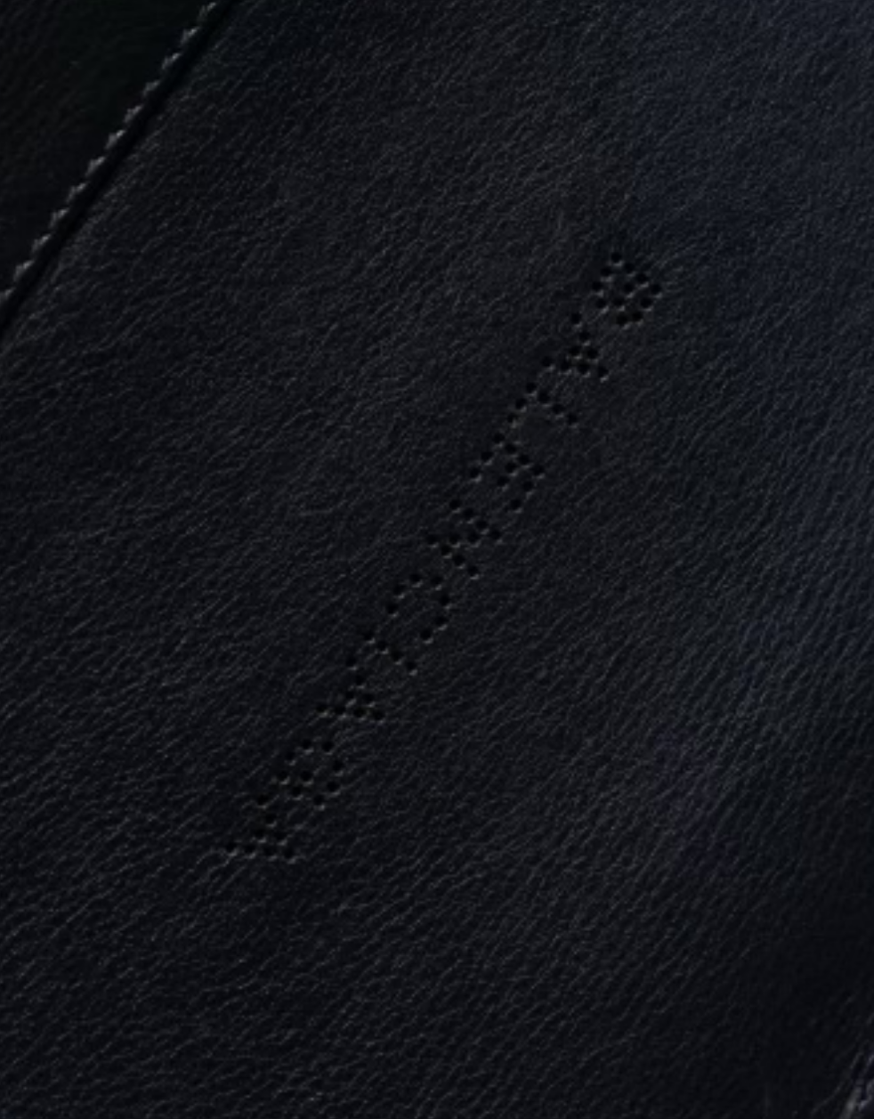 Bolso de mano unisex de piel Balenciaga, negro