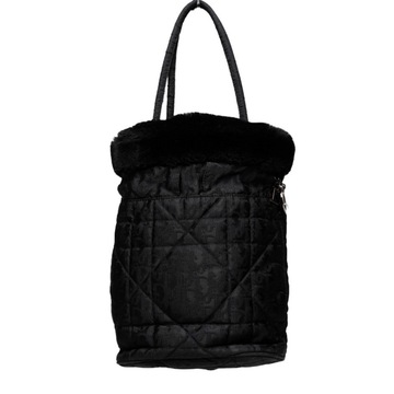 Bolso con ribete de piel de Christian Dior