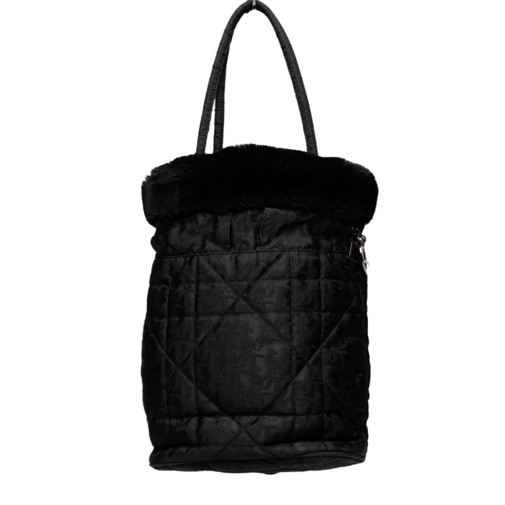 Bolso con ribete de piel de Christian Dior
