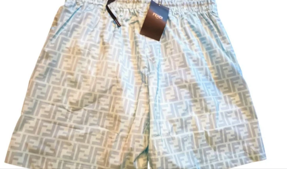 Fendi Monogram Swim- shorts, M, New With Tags