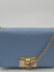 Furla Leather Chain Crossbody Bag, Baby Blue