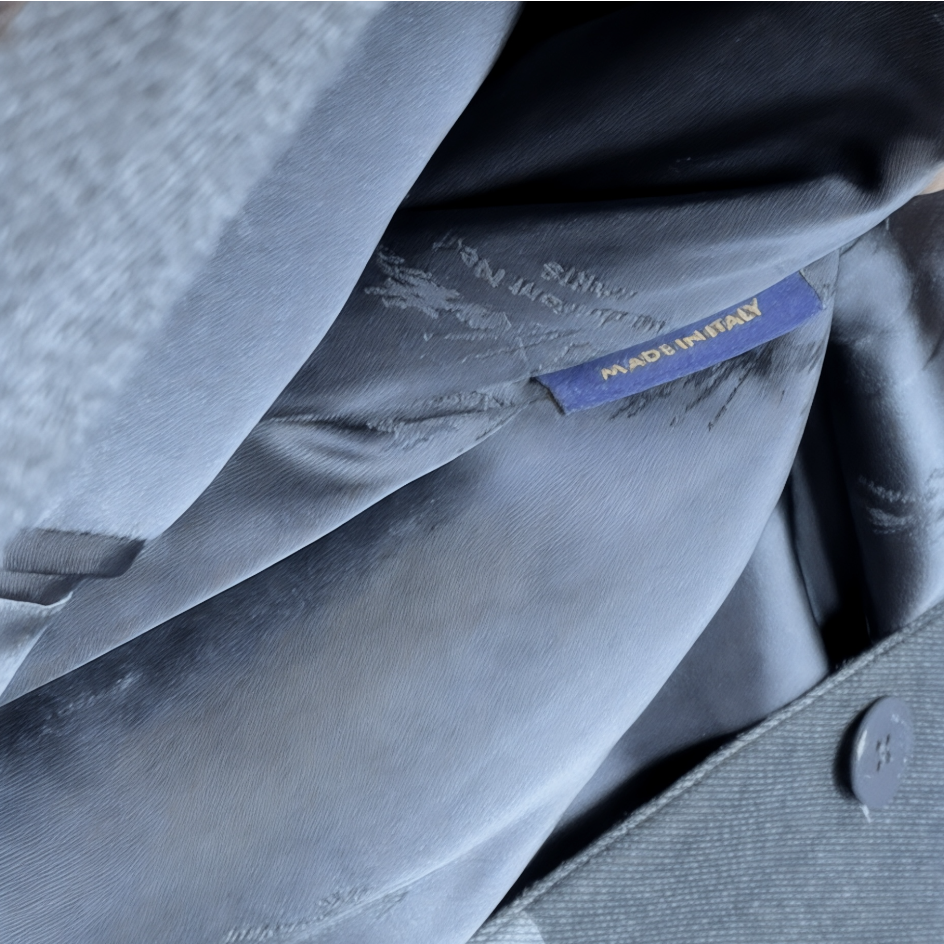 Louis Vuitton X Abloh X Nigo Damier Print Wool Blazer, FR 50