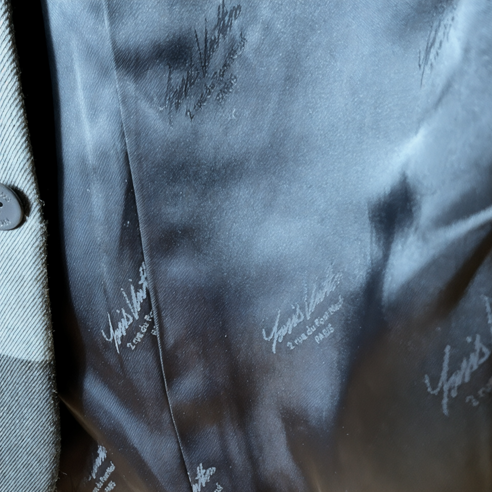 Louis Vuitton X Abloh X Nigo Damier Print Wool Blazer, FR 50