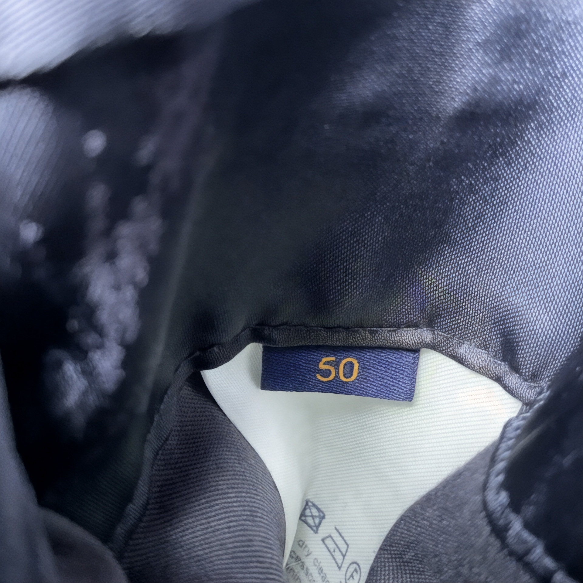 Louis Vuitton X Abloh X Nigo Damier Print Wool Blazer, FR 50