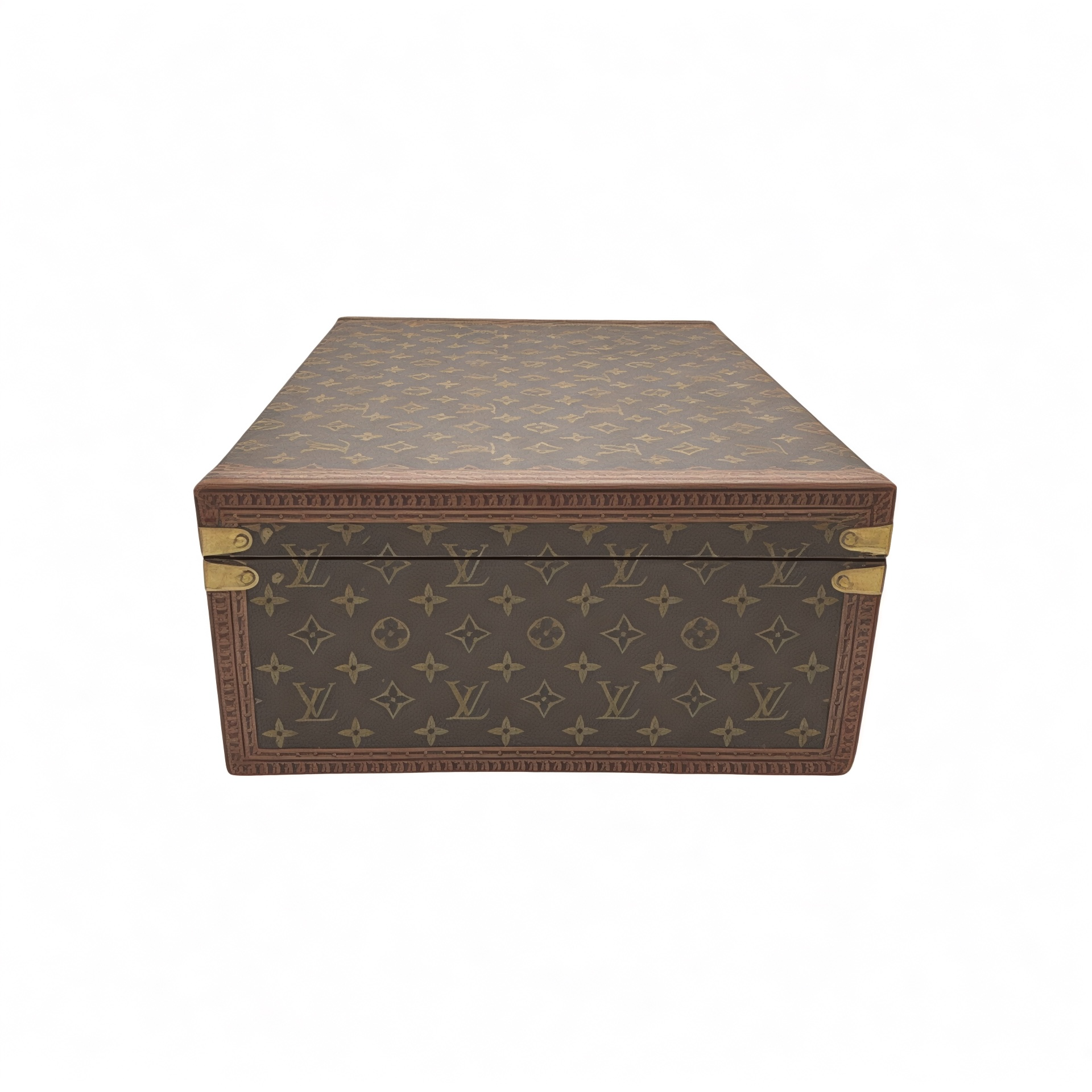 Authentic, Pre-owned Louis Vuitton Vintage President's Briefcase Trunk, Case