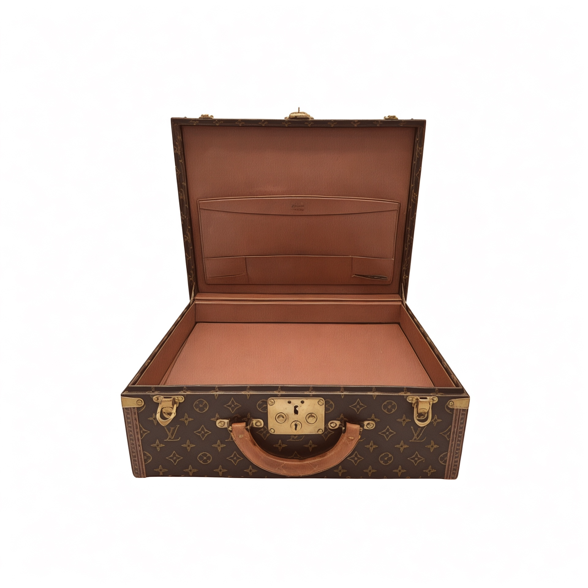 Authentic, Pre-owned Louis Vuitton Vintage President's Briefcase Trunk, Case