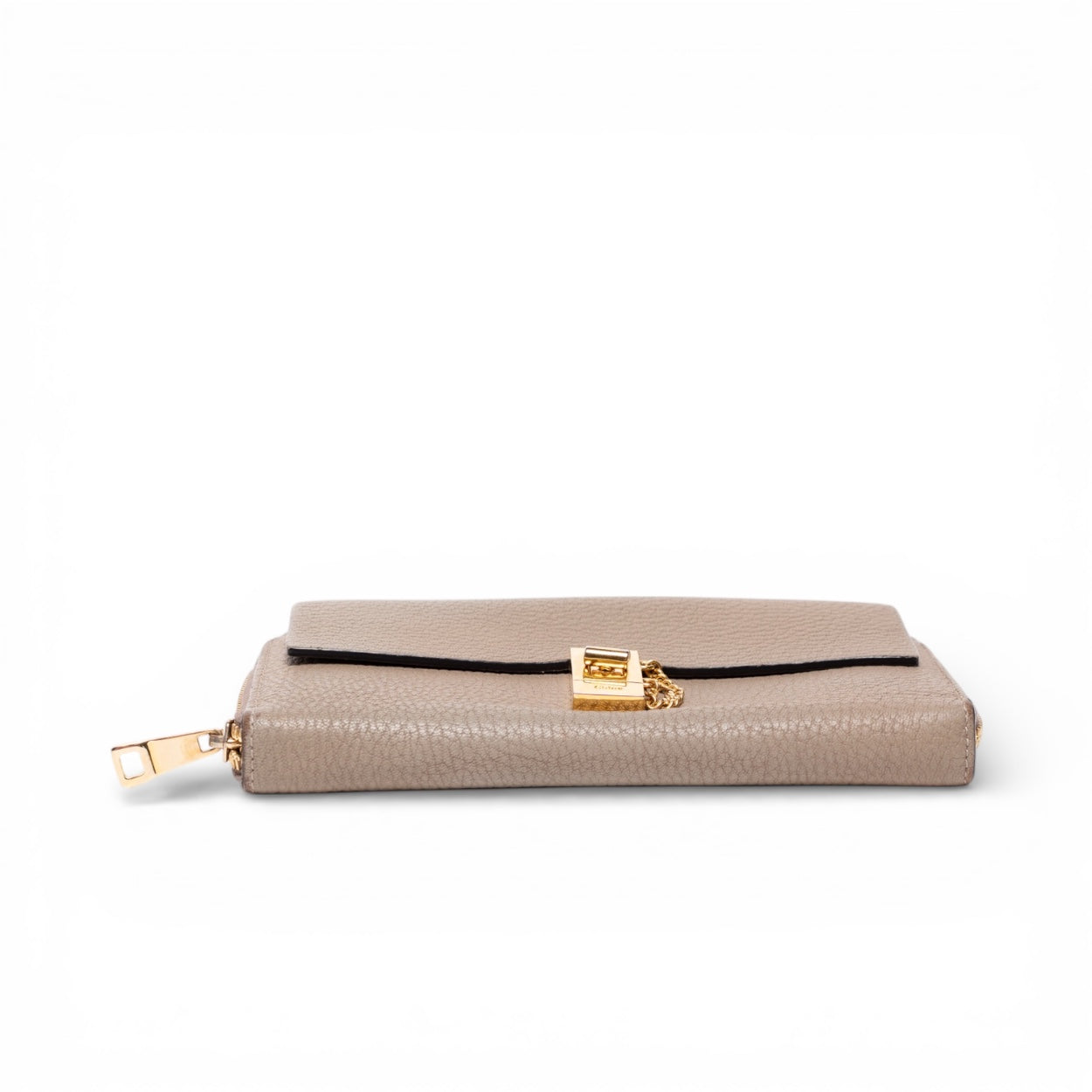 Authentic, Pre-owned Chloe Lambskin "Drew" Wallet